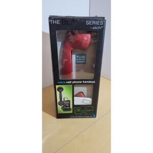 The Black Series Retro Cell Phone Handset, Red.